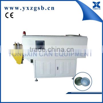 Can lid drying machine