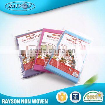 China Product Polypropylene Non-Woven Square Table Cloth Wholesale Tnt photo-4