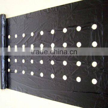 PE Agriculture Black Mulch Film With Perforated Holes photo-2