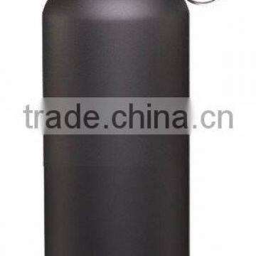 FDA approval aluminium Bicycle Water Bottle Screw Cap Outdoor Sports 750ML With Caribiner