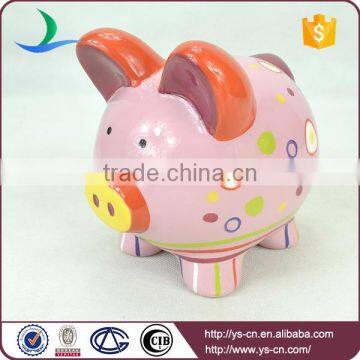 2015 Popular Hot Pretty Handprinting China Piggy Coin Bank photo-5