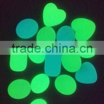 bright garden decoration stone lamp, glowing resin stone