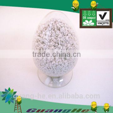 Eco-firendly plastic material100% compostable biodegradable PLA pellet/resin for blown bottle