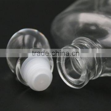 750ml Fancy Glass Whiskey Bottle With Cork Stopper Special Clear Glass Liquor Bottle Wholesale photo-6