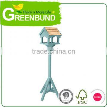 Wooden Hen House With Pull Out Tray House Shaped Wild Bird Care photo-2