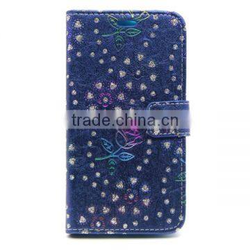 Peacock pattern wallet case PU Leather flip case colorful phone covers for Wiko Bloom