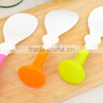 Small Order Fashion Withdrawable Stand Plastic Meal Spoon photo-2