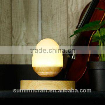 Creative Egg Shaped Night Light Magnet Levitating Bluetooth Speaker photo-3