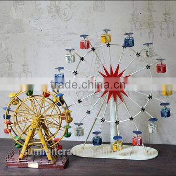 Artificial 3d metal ferris wheel good birthday gifts for girls