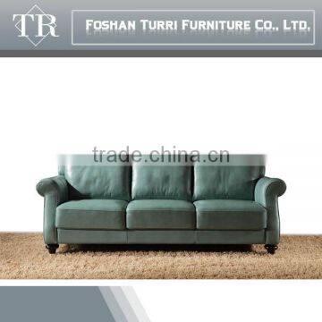 High Quality Top Grain Leather 12 3 Sectional Sofa photo-3