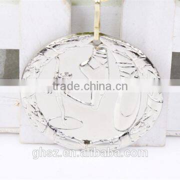 Best Selling Golden Zinc Alloy Ballet Medal photo-3