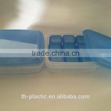 Set of 10 Combine Container Plastic Storage Box photo-3