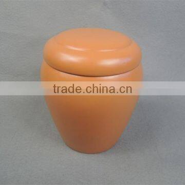 2015 new design ceramic cheap natural finish urns gloss