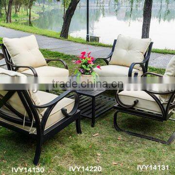 outdoor seating/metal sofa set designs/metal rocking chair