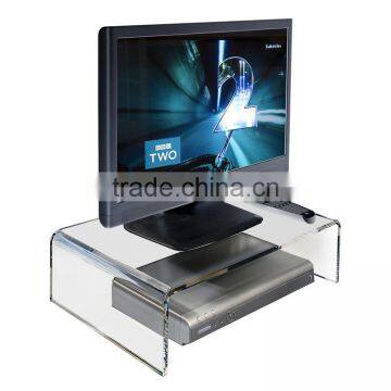 Wholesale Custom Clear Acrylic Computer Monitor Stand