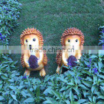 Polyresin Squirrel Figure in Garden photo-2