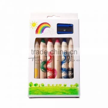 Wholesale School Stationery Jumbo Wooden Pastel Crayon photo-6