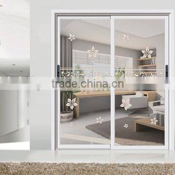 Aluminium Alloy Hollow Glass Sliding Door Kitchen Cabinet Door Wood Door(BG10-M483) photo-1