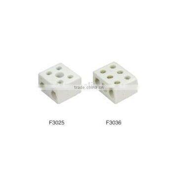 3 Pin Electrical Wire Ceramic Connectors Terminal Block photo-5