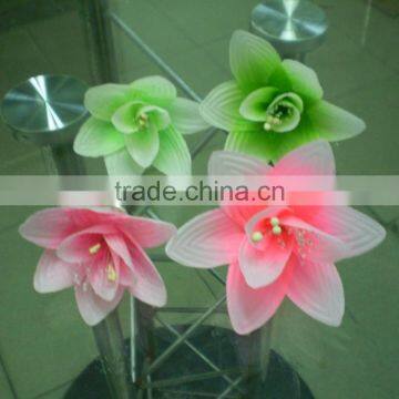 artificial home wedding fiber optic decorative flowers