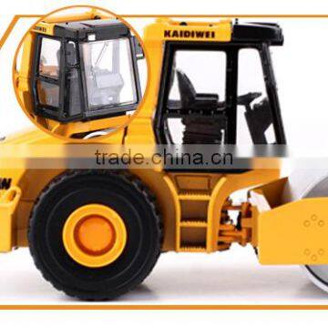 1:50 Single Drum Roller Road Diecast Part Model Engines Die Cast Model Car for Kids photo-4