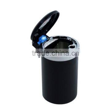 LA-02 Car ashtrays Ash Bin tobacco jar Auto ashtray car cigarette ashtray for Most Car Cup Holder with Blue LED light indicator