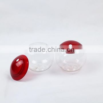 12OZ ball shaped plastic cocktail shaker bottle