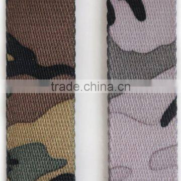 High Quality Printed Colored Polyester Webbing Strap for Pet Collar Leash,woven Polyester Webbing for Dog Collar Leash photo-4