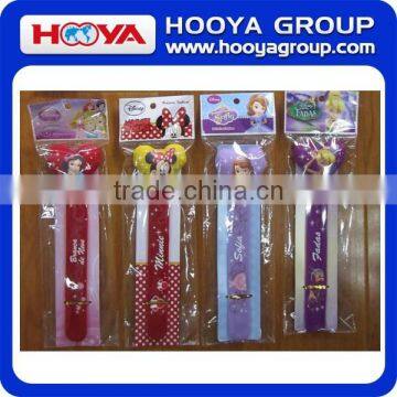 Plush Slap Bracelets Heart Shape Bangles photo-2