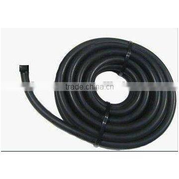 Steel wire braided rubber oil hose