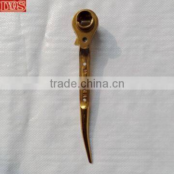 19/22mm Scaffold Podger Ratchet Spanner Site Ratcheting Socket Wrench photo-4