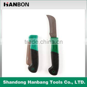 Professional folding electricial knife with plastic handle