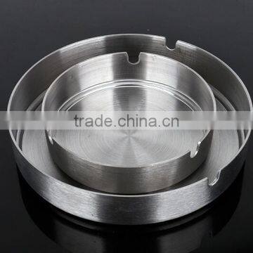 10cm Stainless Steel Cigarette Table Ashtray for Home