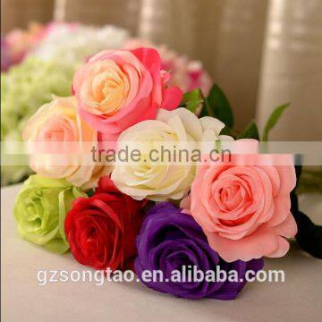 Colorful Artificial Flower Wall With Wholesale Flower Wall Backdrop Artificial Flower Wall photo-6
