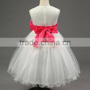 Flower Girl Dresses for Wedding Pageant White First Holy Lace Communion Dress for Girls Toddler Junior Child Bridesmaid Dress photo-6