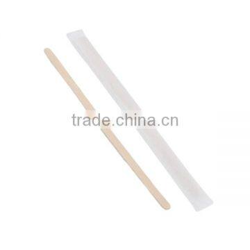 2014 Eco Friendly Custom Wrapped Wooden Coffee Stir Stick