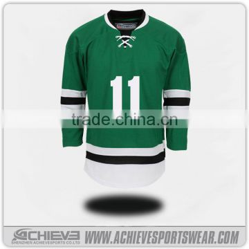 Customized Polyester Mesh Hockey Jersey Printing Hockey Jerseys