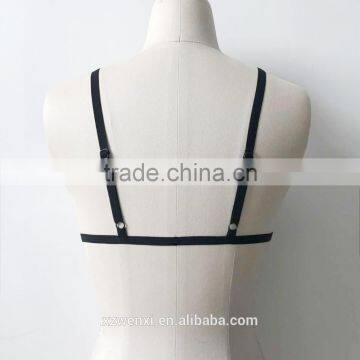 Pentagram Garter Miss Belt Body Cage Belt Less Bra Fashion Underwear Black Belt Bra for Women Stockings Garters