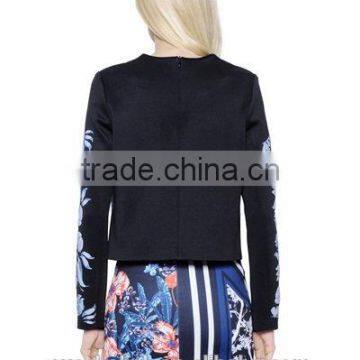 OEM Service Lady Fancy Embossed Sweatshirt Production photo-3