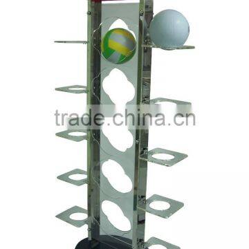 Chrome Plating Supermarket 15 Ball Shooting Basketball Display photo-5