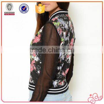 2016 Flower Digital Printing Sexy Women Short Summer Jacket photo-3