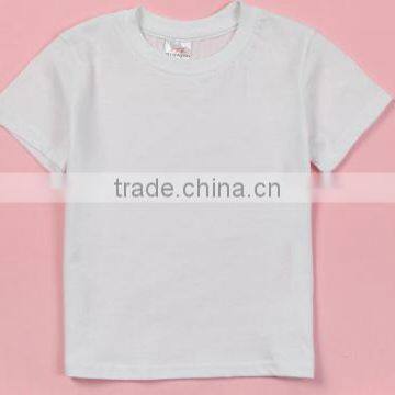 2015-2016 Hot Sale Cotton Blank Kids T-shirt photo-3