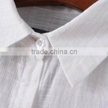 MAXNEGIO Elongated t Shirt Top Tee White T-shirts With Deep Neck Top photo-6