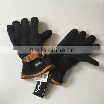 White Color Promotional Embroidery Fleece Glove in Good Price photo-4
