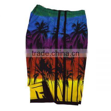 Cheap Price Heat Transfer Print Men Board Shorts Beach Wear photo-3