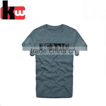Custom High Quality Men Plain T-shirt With Pigment Print 100% Cotton Tee Shirts for Man photo-3