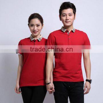 New Product Fashion Style Good Quality 2017 Print Custom Couples Polo Shirt photo-3