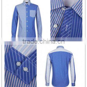 Wholesale High Quality Light Purple Dress Mens Shirt photo-4
