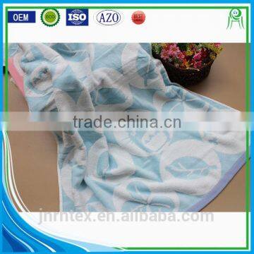 Custom Brand Jacquard Woven Logo Bath Towels photo-3