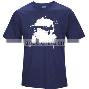 New Fashion Design Wholesale Cotton Plain Mens Printing t Shirts Short Sleeve Blamk T Shirt Men photo-3